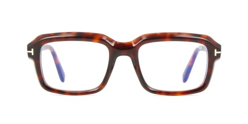 Tom Ford FT5888-B - 054 - 54 - Z SOCZEWKAMI Z FILTREM ŚWIATŁA NIEBIESKO-FIOLETOWEGO Oprawki korekcyjne Kanciaste
