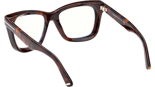 Tom Ford FT5881-B - 052 - 52 - Z SOCZEWKAMI Z FILTREM ŚWIATŁA NIEBIESKO-FIOLETOWEGO Oprawki korekcyjne Kocie oczy