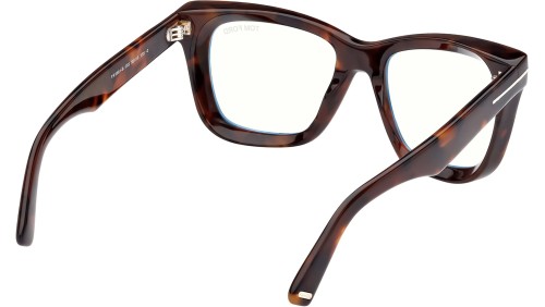 Tom Ford FT5881-B - 052 - 52 - Z SOCZEWKAMI Z FILTREM ŚWIATŁA NIEBIESKO-FIOLETOWEGO Oprawki korekcyjne Kocie oczy