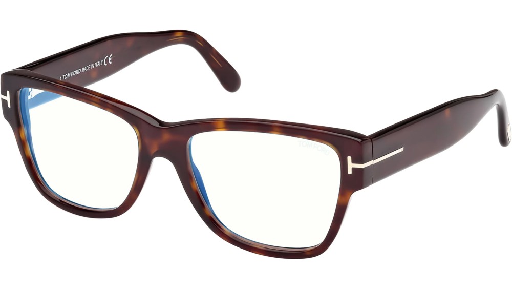 Tom Ford FT5878-B - 052 - 55 - Z SOCZEWKAMI Z FILTREM ŚWIATŁA NIEBIESKO-FIOLETOWEGO Oprawki korekcyjne Kocie oczy