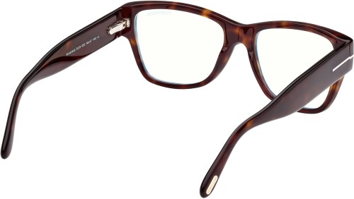 Tom Ford FT5878-B - 052 - 55 - Z SOCZEWKAMI Z FILTREM ŚWIATŁA NIEBIESKO-FIOLETOWEGO Oprawki korekcyjne Kocie oczy