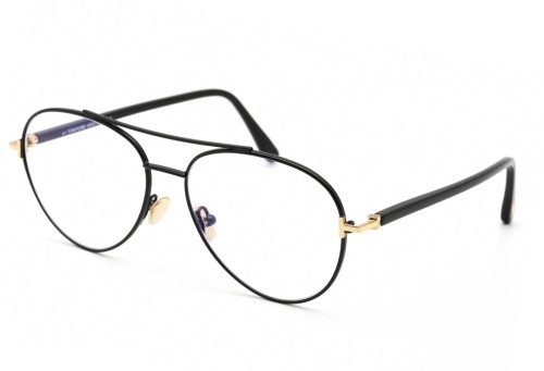 Tom Ford - Oprawki korekcyjne - FT5684-B - 001 - 55 - Z SOCZEWKAMI Z FILTREM ŚWIATŁA NIEBIESKO-FIOLETOWEGO
