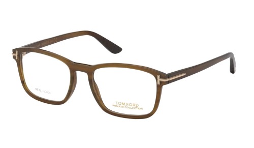 Tom Ford - Oprawki korekcyjne - FT5718-Private Collection REAL HORN - 064 - 52