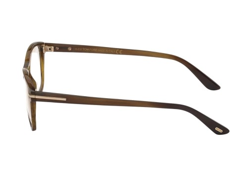 Tom Ford FT5718-Private Collection REAL HORN - 064 - 52 Oprawki korekcyjne Brązowy Kanciaste