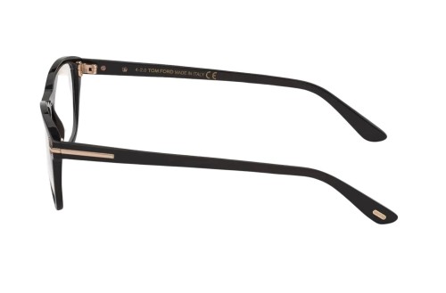 Tom Ford FT5718-Private Collection REAL HORN - 063 - 52 Oprawki korekcyjne Czarny Kanciaste