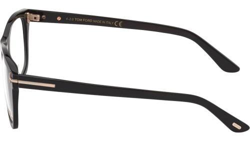 Tom Ford FT5719-Private Collection REAL HORN - 063 - 54 Oprawki korekcyjne Czarny Kanciaste