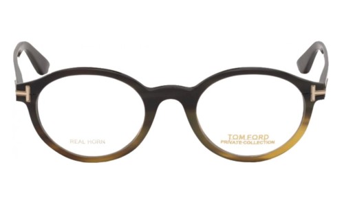 Tom Ford FT5720-Private Collection REAL HORN - 064 - 49 Oprawki korekcyjne Owalny