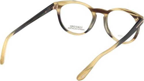Tom Ford FT5721-Private Collection REAL HORN - 062 - 49 Oprawki korekcyjne Panto / zaokrąglony