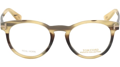 Tom Ford FT5721-Private Collection REAL HORN - 062 - 49 Oprawki korekcyjne Panto / zaokrąglony