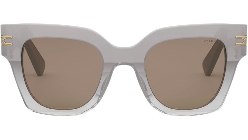 Bvlgari BV40013I B ZERO1 - 20E - 49 Okulary przeciwsłoneczne Szary Kanciaste