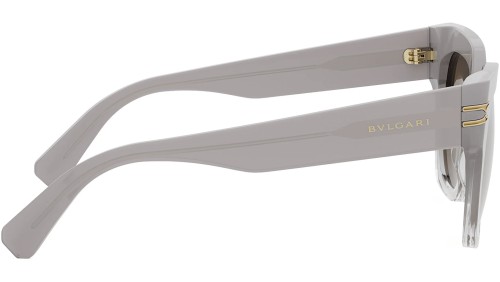 Bvlgari BV40013I B ZERO1 - 20E - 49 Okulary przeciwsłoneczne Szary Kanciaste