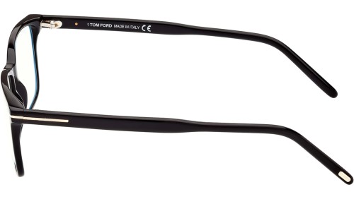 Tom Ford FT5802-B - 001 - 53 - Z SOCZEWKAMI Z FILTREM ŚWIATŁA NIEBIESKO-FIOLETOWEGO Oprawki korekcyjne Kanciaste