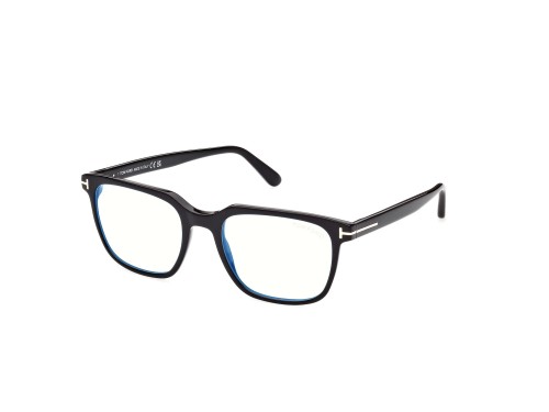Tom Ford FT5818-B - 001 - 51 - Z SOCZEWKAMI Z FILTREM ŚWIATŁA NIEBIESKO-FIOLETOWEGO Oprawki korekcyjne Kanciaste