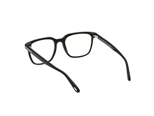Tom Ford FT5818-B - 001 - 51 - Z SOCZEWKAMI Z FILTREM ŚWIATŁA NIEBIESKO-FIOLETOWEGO Oprawki korekcyjne Kanciaste
