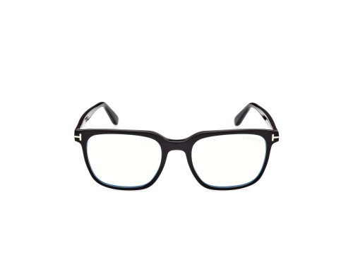 Tom Ford FT5818-B - 001 - 51 - Z SOCZEWKAMI Z FILTREM ŚWIATŁA NIEBIESKO-FIOLETOWEGO Oprawki korekcyjne Kanciaste