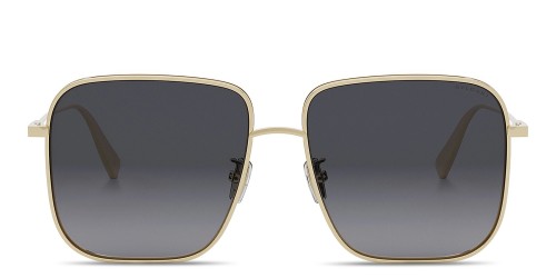 Bvlgari BV40016U B ZERO1 - 33B - 57 Okulary przeciwsłoneczne Złoty Kanciaste