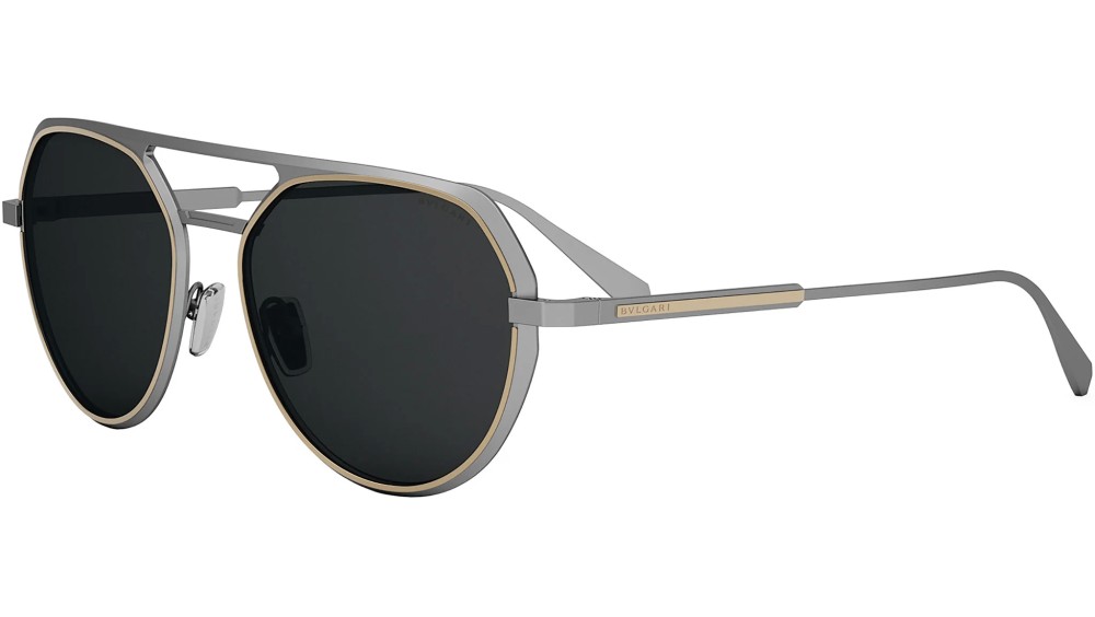 Bvlgari BV40019U OCTO - 17D - 56 Okulary przeciwsłoneczne Srebrny Pilotki (aviator)