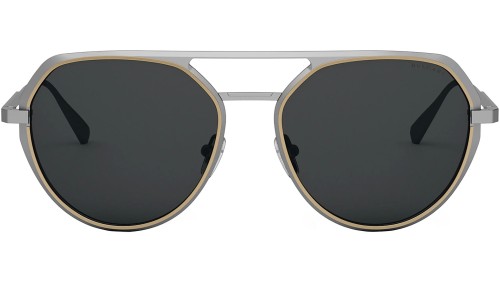 Bvlgari BV40019U OCTO - 17D - 56 Okulary przeciwsłoneczne Srebrny Pilotki (aviator)