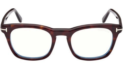 Tom Ford FT5870-B - 052 - 50 - Z SOCZEWKAMI Z FILTREM ŚWIATŁA NIEBIESKO-FIOLETOWEGO Oprawki korekcyjne Kanciaste