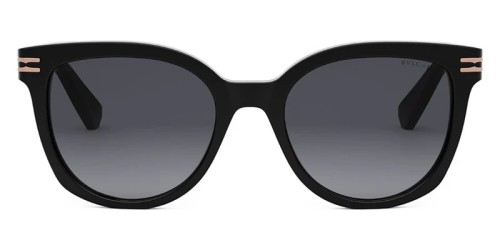 Bvlgari BV40027I B ZERO1 - 01B - 52 Okulary przeciwsłoneczne Czarny Pillow (zaokrąglony)