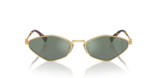MIU MIU MU 56ZS - 5AK04M - 56 Okulary przeciwsłoneczne Złoty