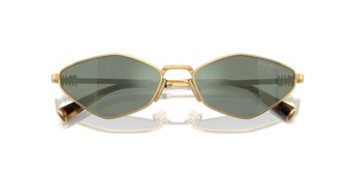 MIU MIU MU 56ZS - 5AK04M - 56 Okulary przeciwsłoneczne Złoty