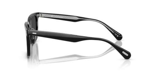 OLIVER PEOPLES OV5592S Mr. FEDERER II - 149287 - 52 Okulary przeciwsłoneczne Czarny Prostokątny