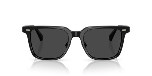 OLIVER PEOPLES OV5592S Mr. FEDERER II - 149287 - 52 Okulary przeciwsłoneczne Czarny Prostokątny
