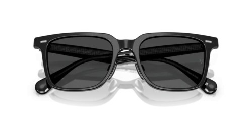 OLIVER PEOPLES OV5592S Mr. FEDERER II - 149287 - 52 Okulary przeciwsłoneczne Czarny Prostokątny
