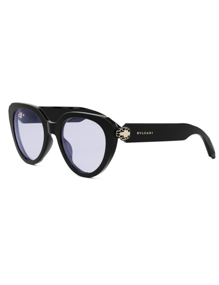 Bvlgari BV50003I SERPENTI - 001 - 51 Oprawki korekcyjne Czarny Pillow (zaokrąglony)