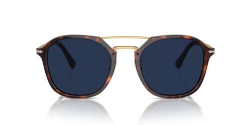 Persol PO3352S - 24/GG - 55 - Z SOCZEWKAMI TRANSITIONS Okulary przeciwsłoneczne Havanna Kanciaste