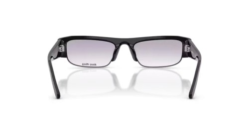 MIU MIU MU B07S - 16K04O - 51 Okulary przeciwsłoneczne Czarny Prostokątny