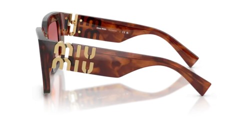 MIU MIU MU B05S - 26E50U - 51 Okulary przeciwsłoneczne Kanciaste