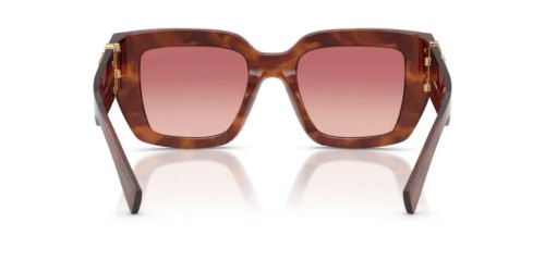 MIU MIU MU B05S - 26E50U - 51 Okulary przeciwsłoneczne Kanciaste