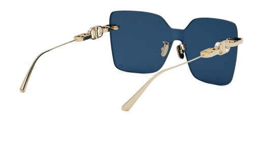 Dior CD CHAIN M1U - B0B0 D - 140 Okulary przeciwsłoneczne Złoty Kanciaste