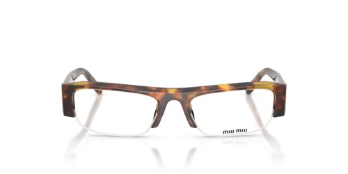 MIU MIU MU B07S - 14L08N - 51 - Z SOCZEWKAMI Z FILTREM ŚWIATŁA NIEBIESKO-FIOLETOWEGO Okulary przeciwsłoneczne Prostokątny
