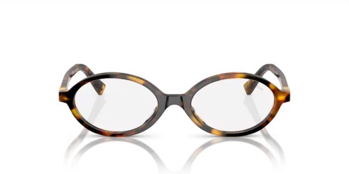 MIU MIU MU 04ZS - VAU08N - ​50 - Z SOCZEWKAMI Z FILTREM ŚWIATŁA NIEBIESKO-FIOLETOWEGO Okulary przeciwsłoneczne Owalny