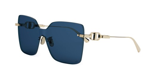 Dior CD CHAIN M1U - B0B0 D - 140 Okulary przeciwsłoneczne Złoty Kanciaste
