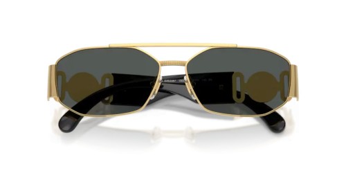 VERSACE VE2287 - 100287 - 58 Okulary przeciwsłoneczne Złoty