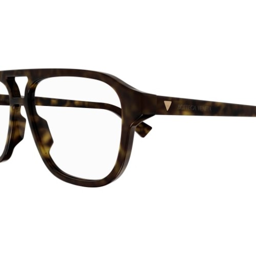 Bottega Veneta BV1294O - 002 - 56 Oprawki korekcyjne Havanna Pilotki (aviator)