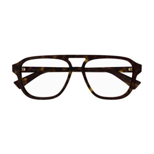 Bottega Veneta BV1294O - 002 - 56 Oprawki korekcyjne Havanna Pilotki (aviator)