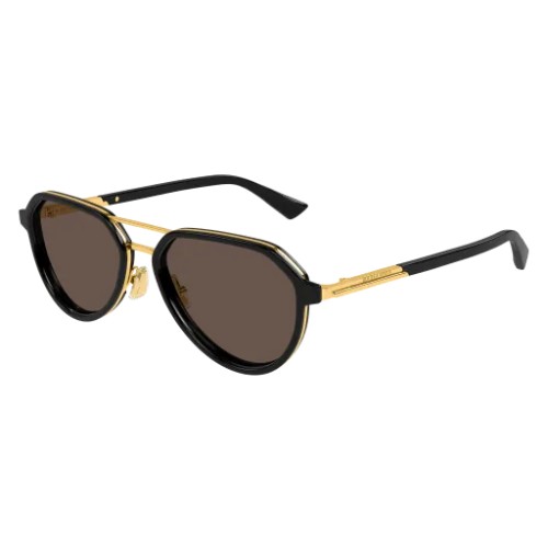 Bottega Veneta - Okulary przeciwsłoneczne - BV1373S - 001 - 55