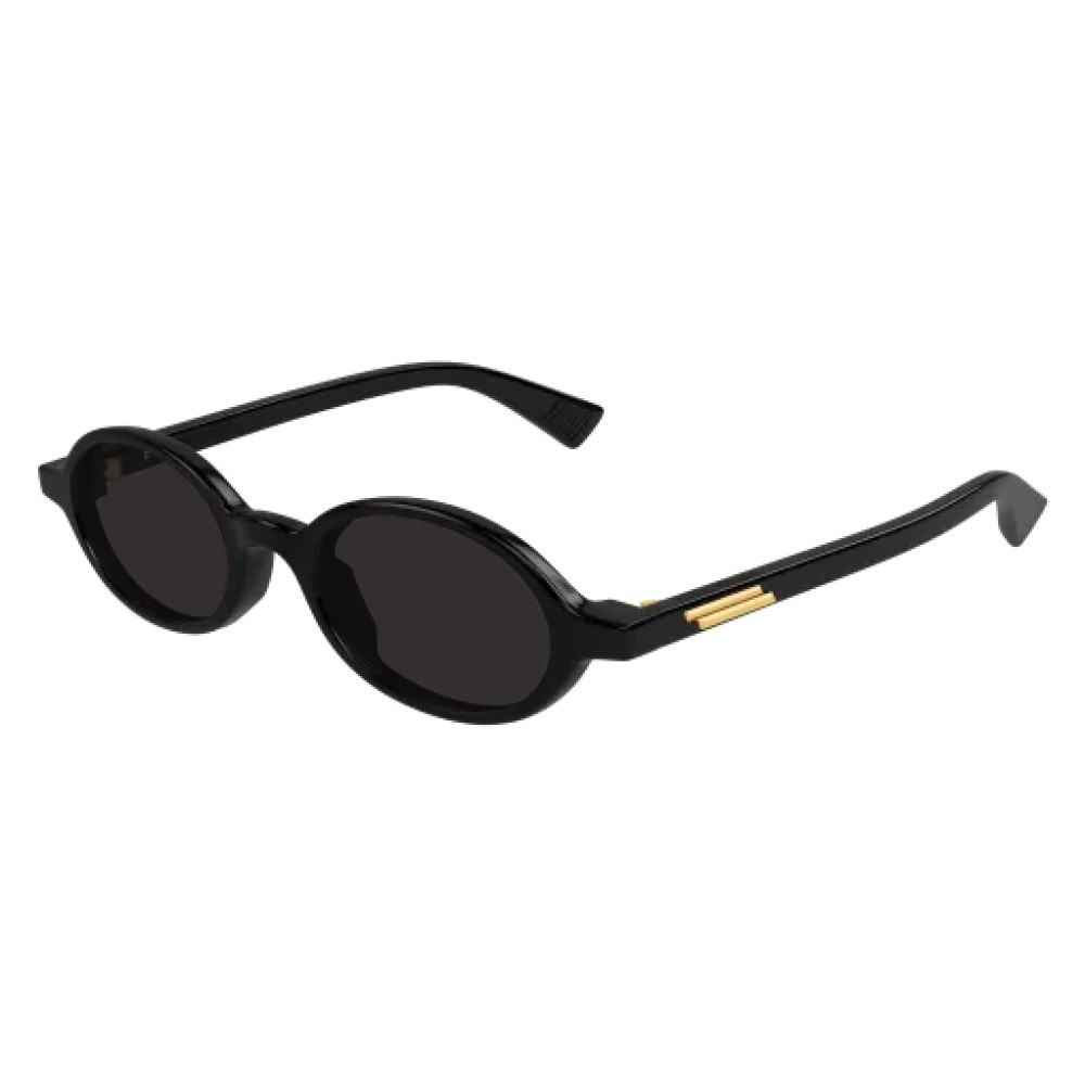 Bottega Veneta BV1388S - 001 - 47 Okulary przeciwsłoneczne Czarny Owalny
