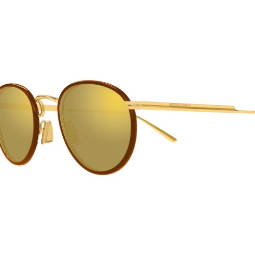 Bottega Veneta BV1389S - 004 - 48 Okulary przeciwsłoneczne Panto / zaokrąglony