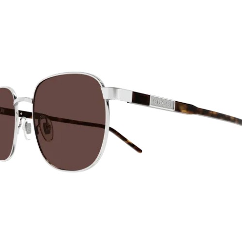 Gucci GG1799S - 002 - 54 Okulary przeciwsłoneczne Srebrny Panto / zaokrąglony