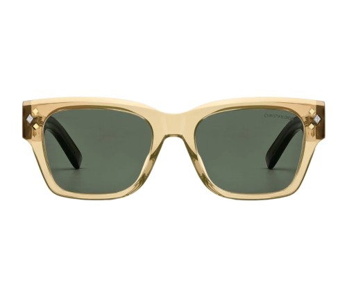 Dior CD DIAMOND S2I - 78C0 Z - 54 Okulary przeciwsłoneczne Złoty Kanciaste