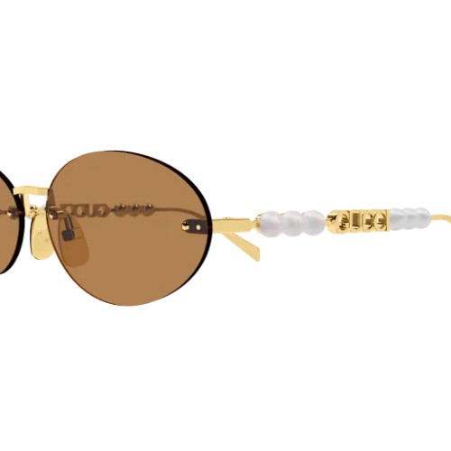 Gucci GG1922S - 003 - 62 Okulary przeciwsłoneczne Złoty Owalny