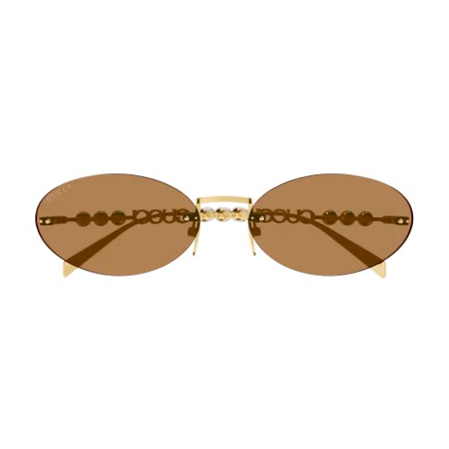 Gucci GG1922S - 003 - 62 Okulary przeciwsłoneczne Złoty Owalny
