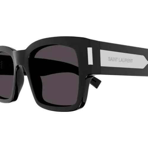 Saint Laurent SL 617 - 001 - 53 Okulary przeciwsłoneczne Czarny Kanciaste