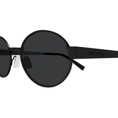 Saint Laurent SL 692 - 001 - 55 Okulary przeciwsłoneczne Czarny Owalny